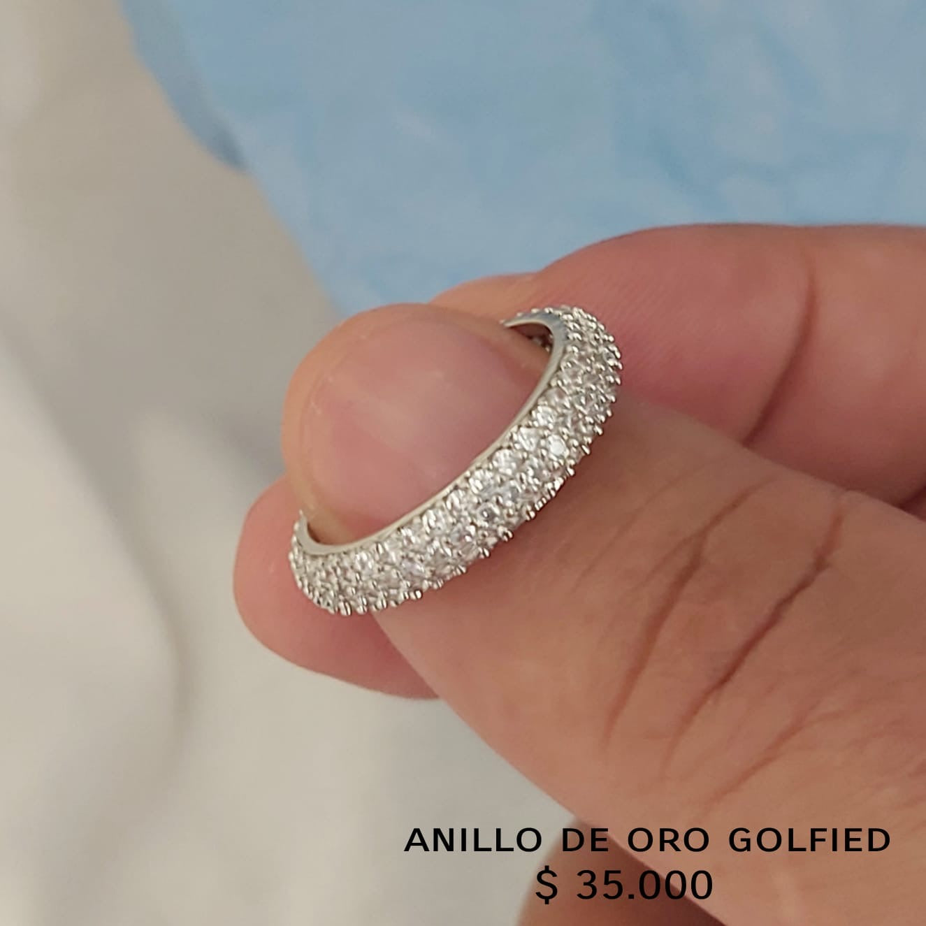 Anillo de oro golfield