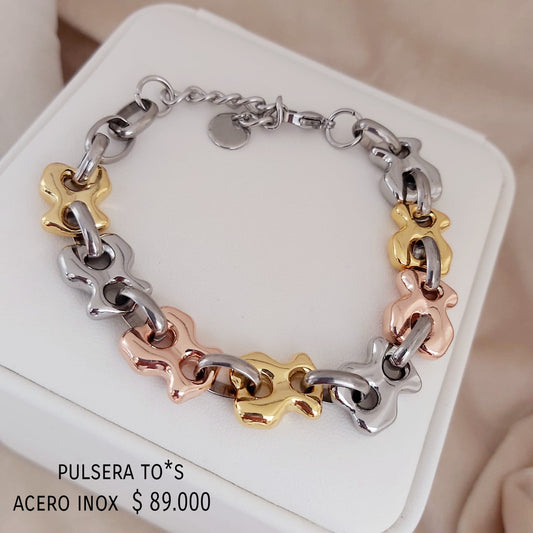 Pulsera to*s acero inox