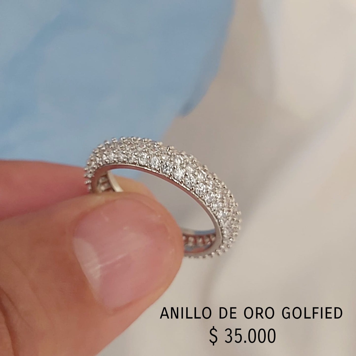 Anillo de oro golfield