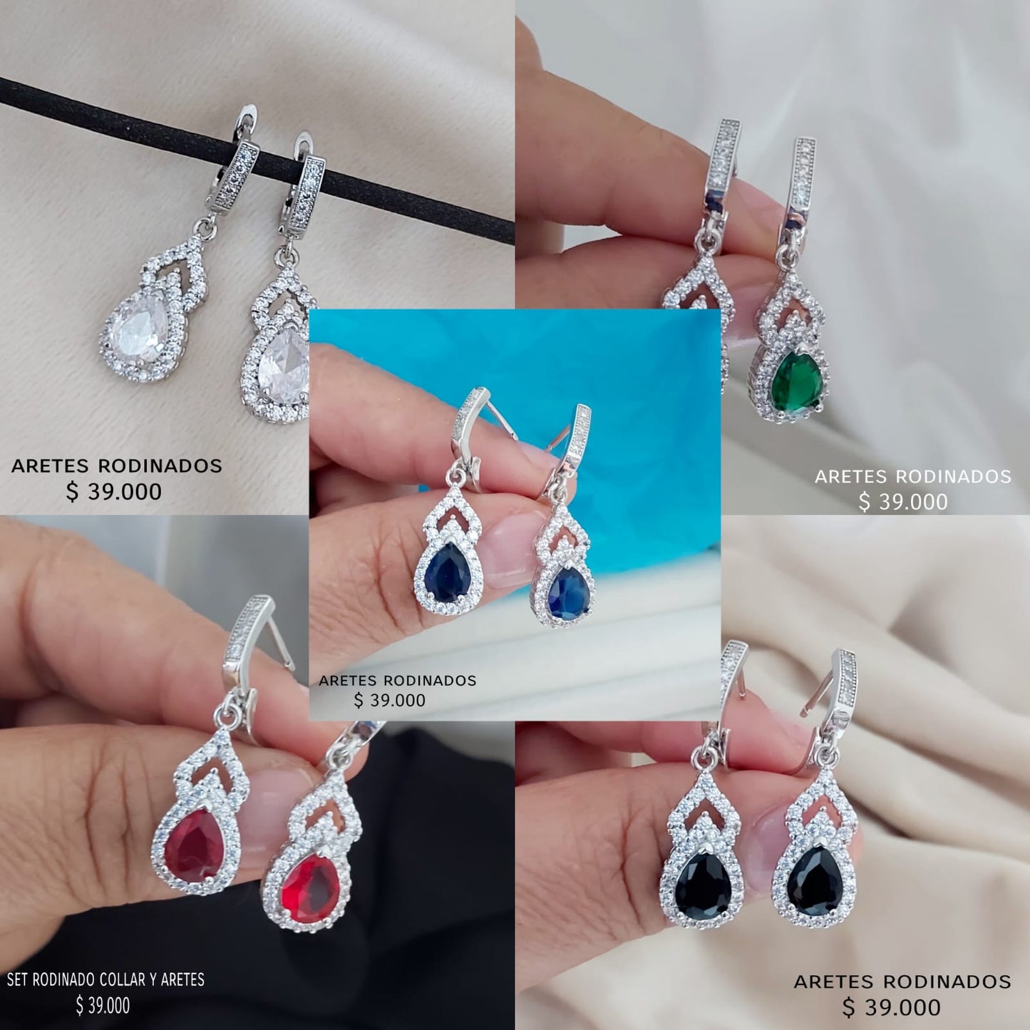 Aretes Rodinados