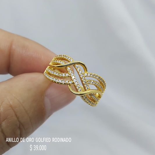 Anillo de oro golfield