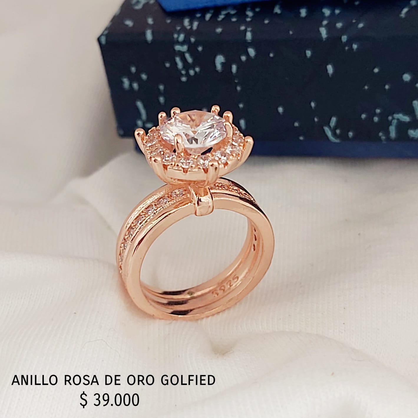 Anillo de oro golfield