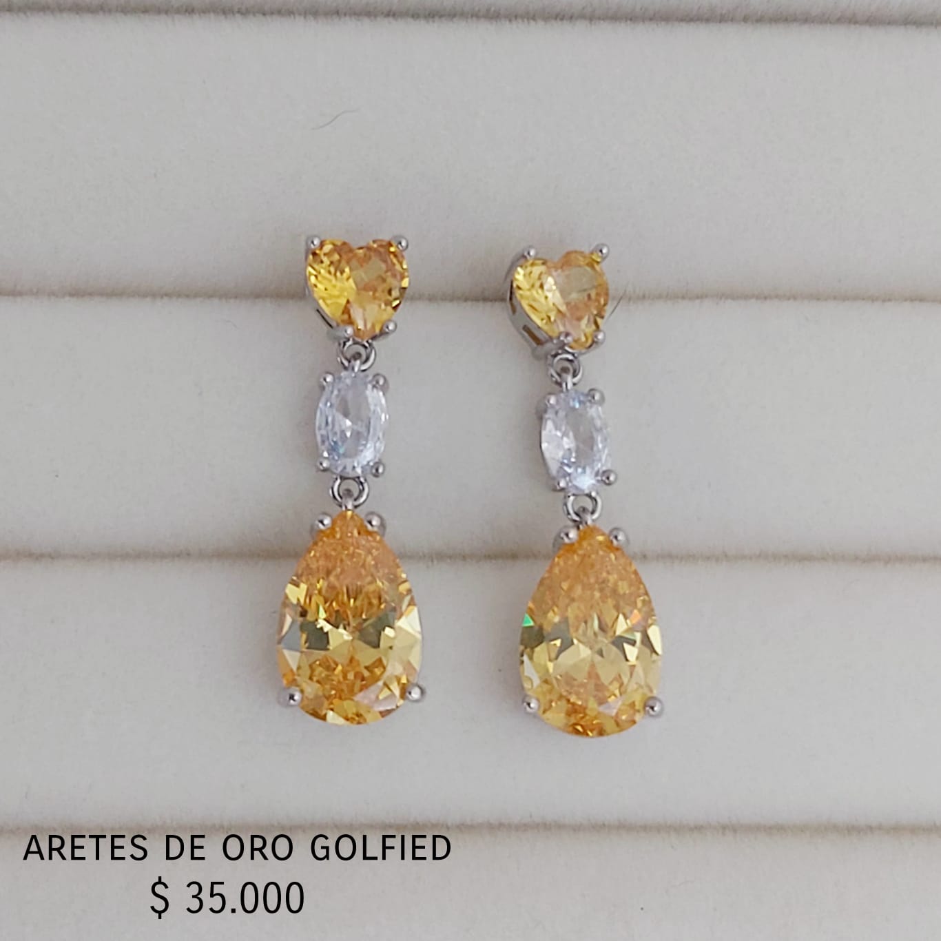 Aretes rodinados
