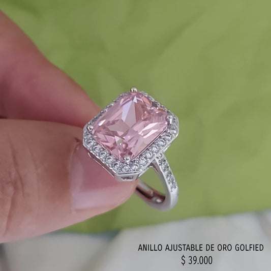 Anillo ajustable de oro golfield
