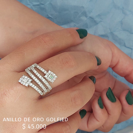 Anillo de oro golfield