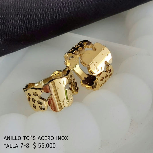 Anillo acero inox
