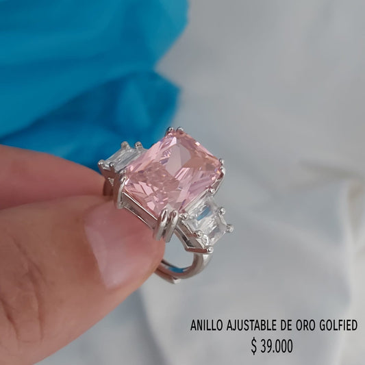 Anillo ajustable de oro golfield