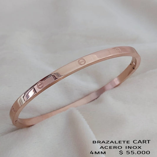 Brazalete CART 4mm acero Inox