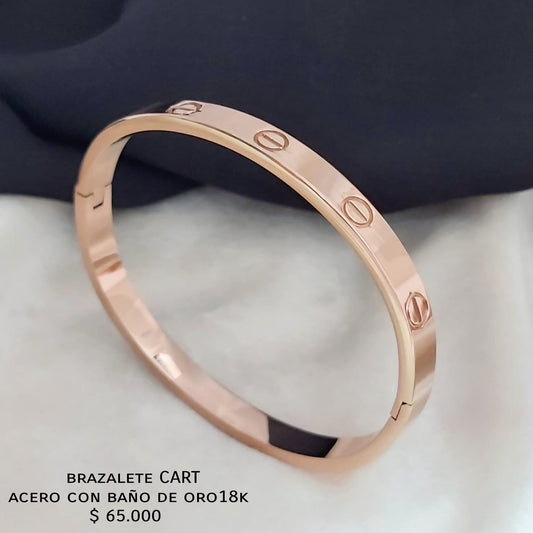 Brazalete CART oro rosa