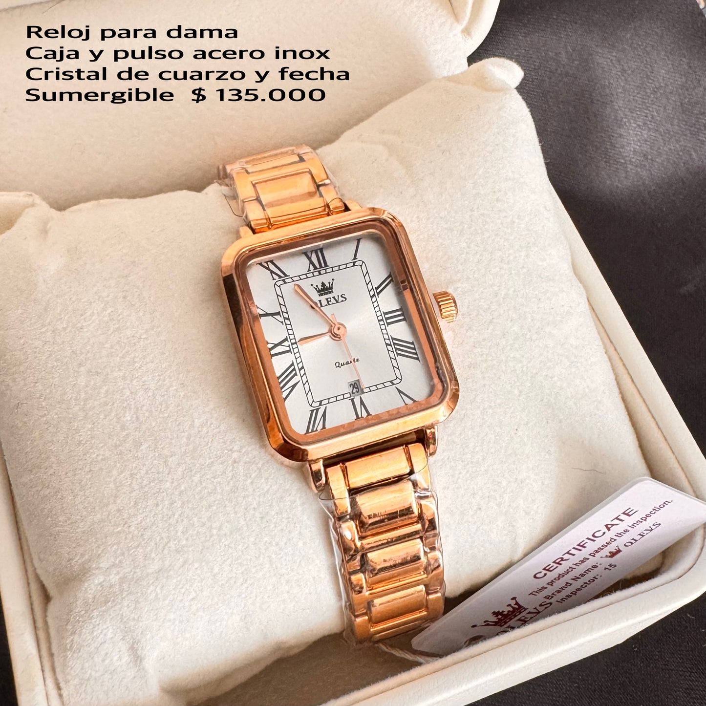 Reloj de lujo para mujer