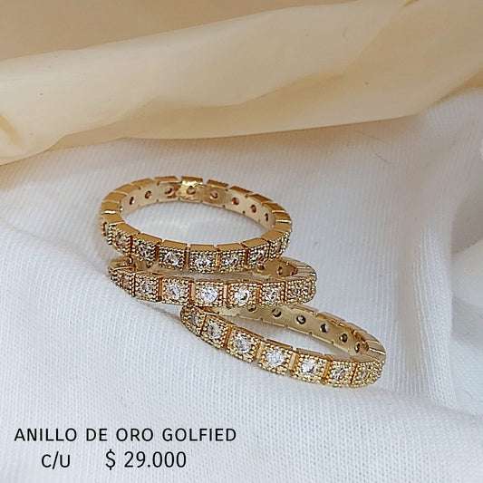 Anillo de oro golfield