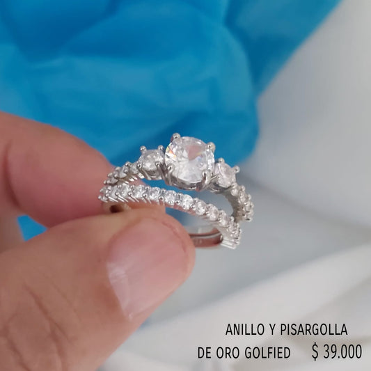 Anillo de oro golfield