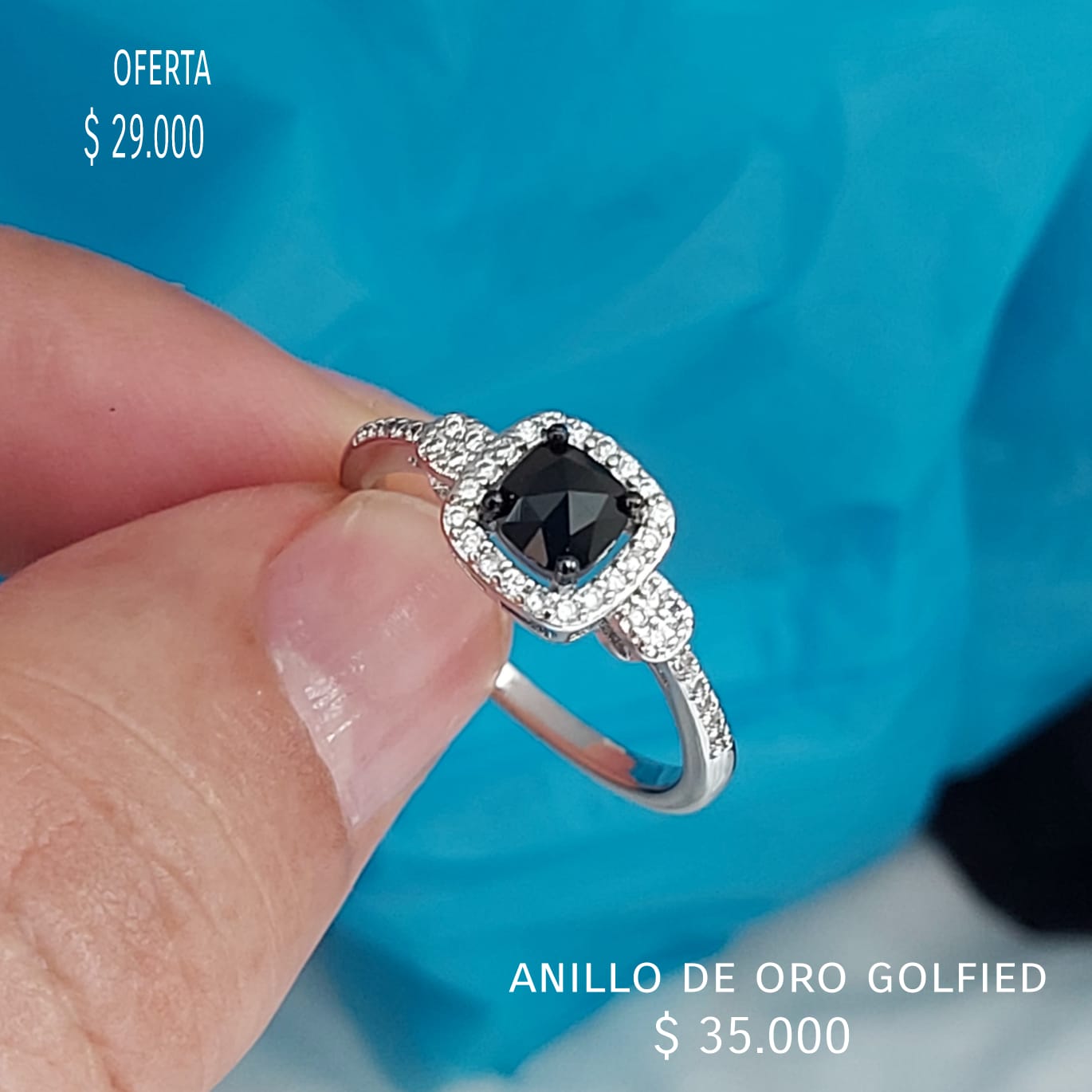 Anillo de oro golfield