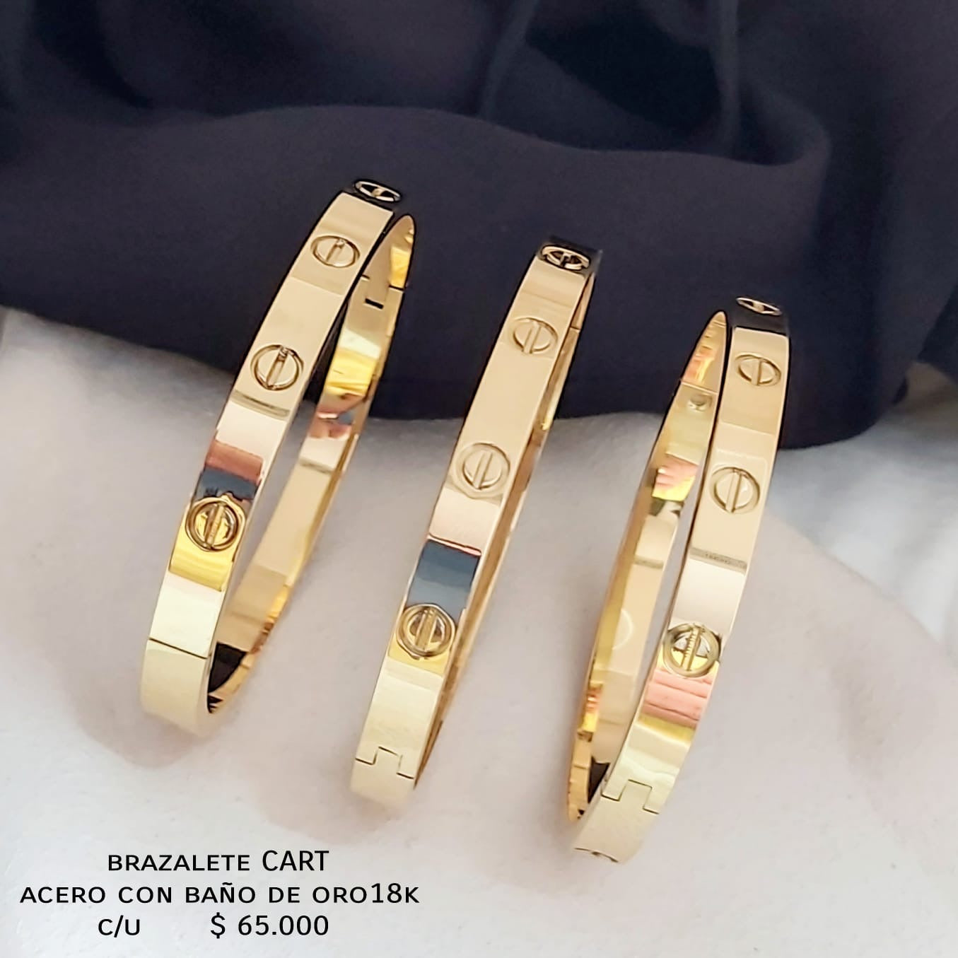 Brazalete CART dorado