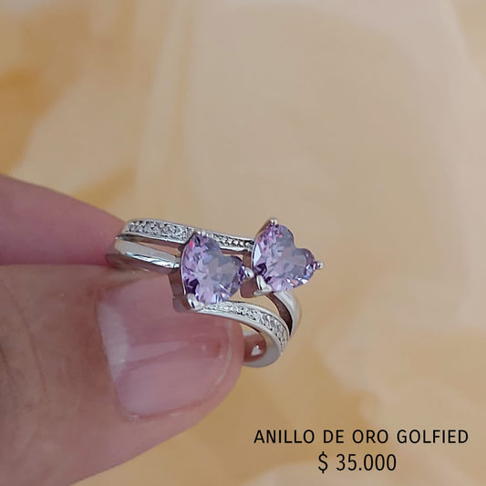 Anillo de oro golfied