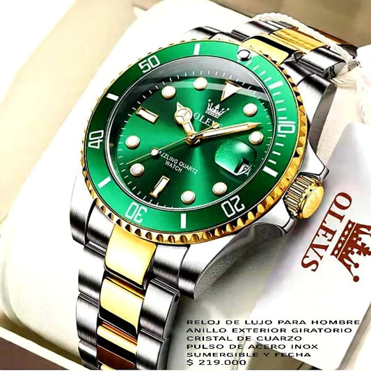 Reloj de lujo para hombre