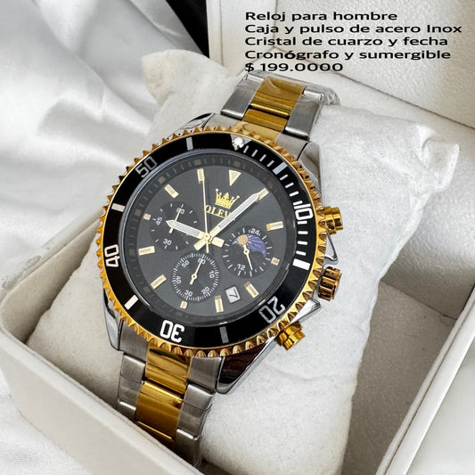 Reloj de lujo para hombre