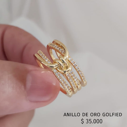 Anillo de oro golfield