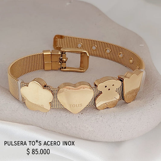 Pulsera to*s acero inox