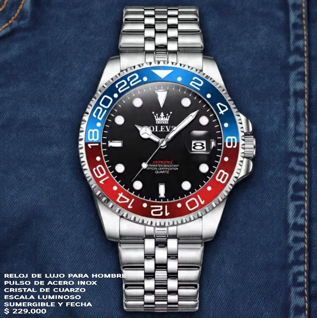 Reloj de Lujo para hombre