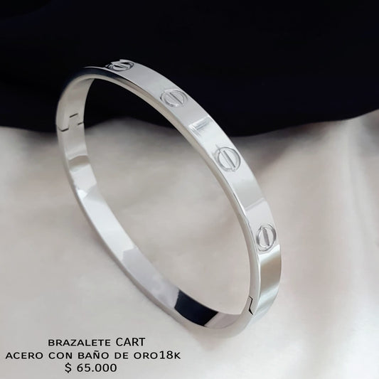 Brazalete CART plateado