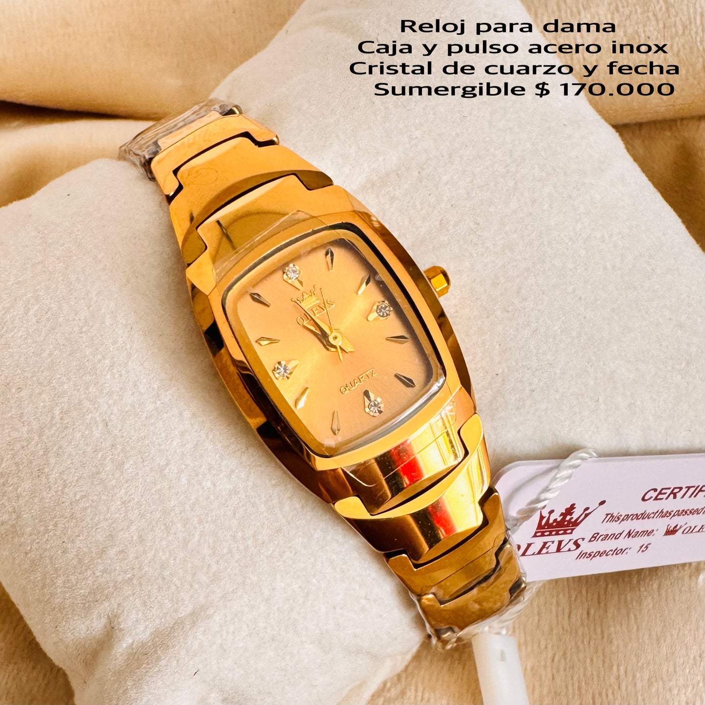 Reloj de lujo para mujer