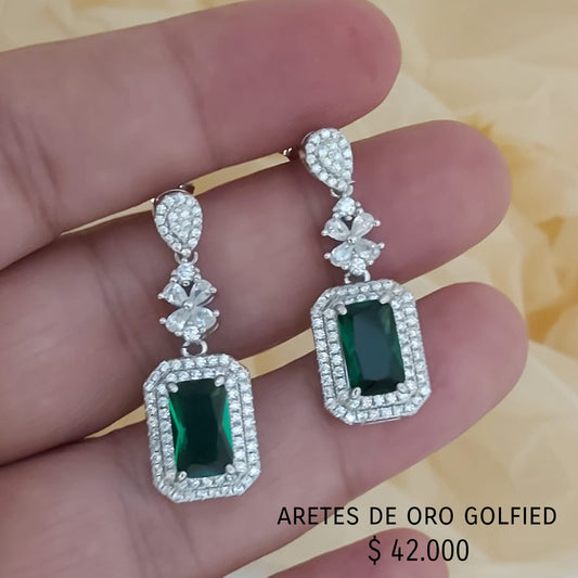 Aretes rodinado a