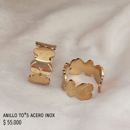 Anillo to*s acero inox