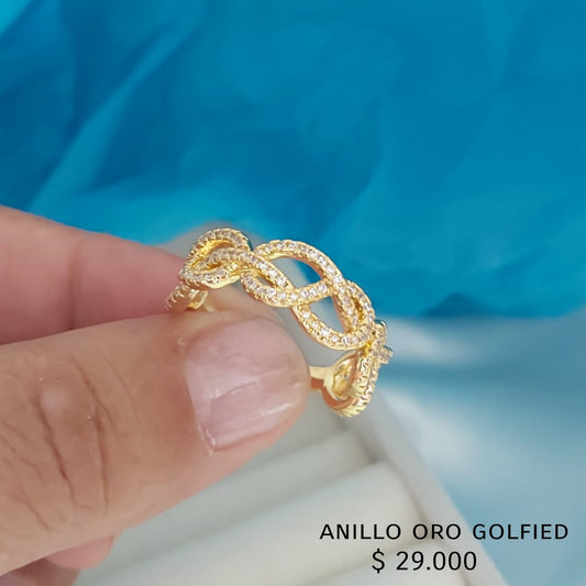 Anillo de oro golfield