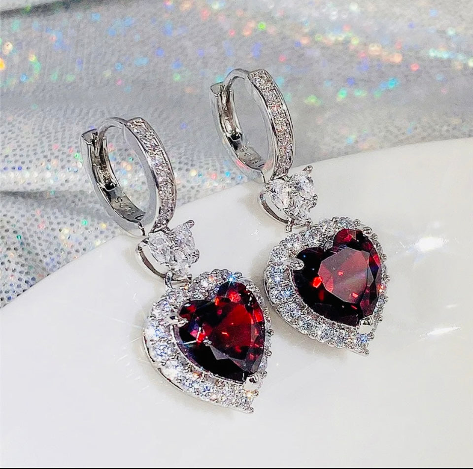 Aretes de oro golfield rodinado
