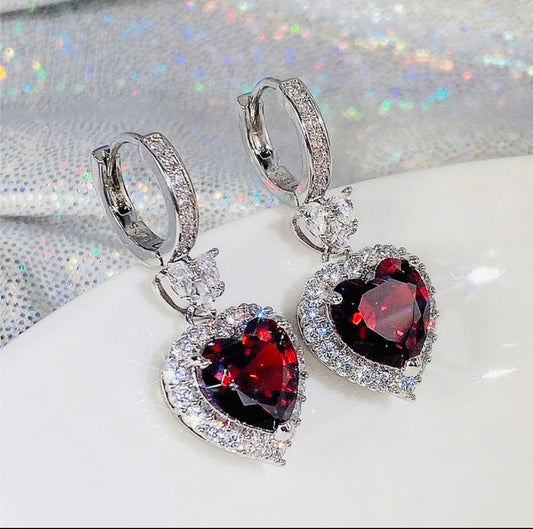 Aretes de oro golfield rodinado