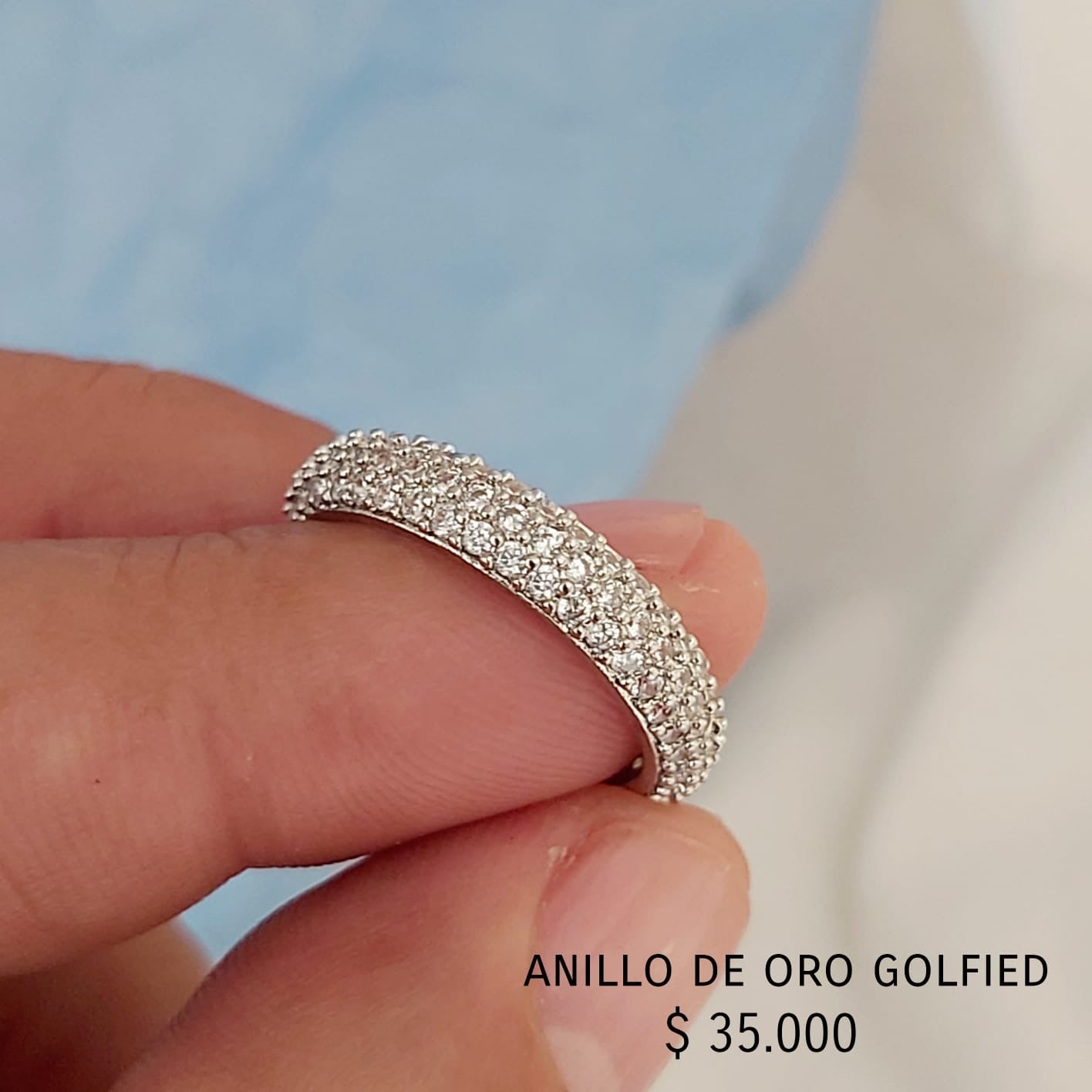 Anillo de oro golfield