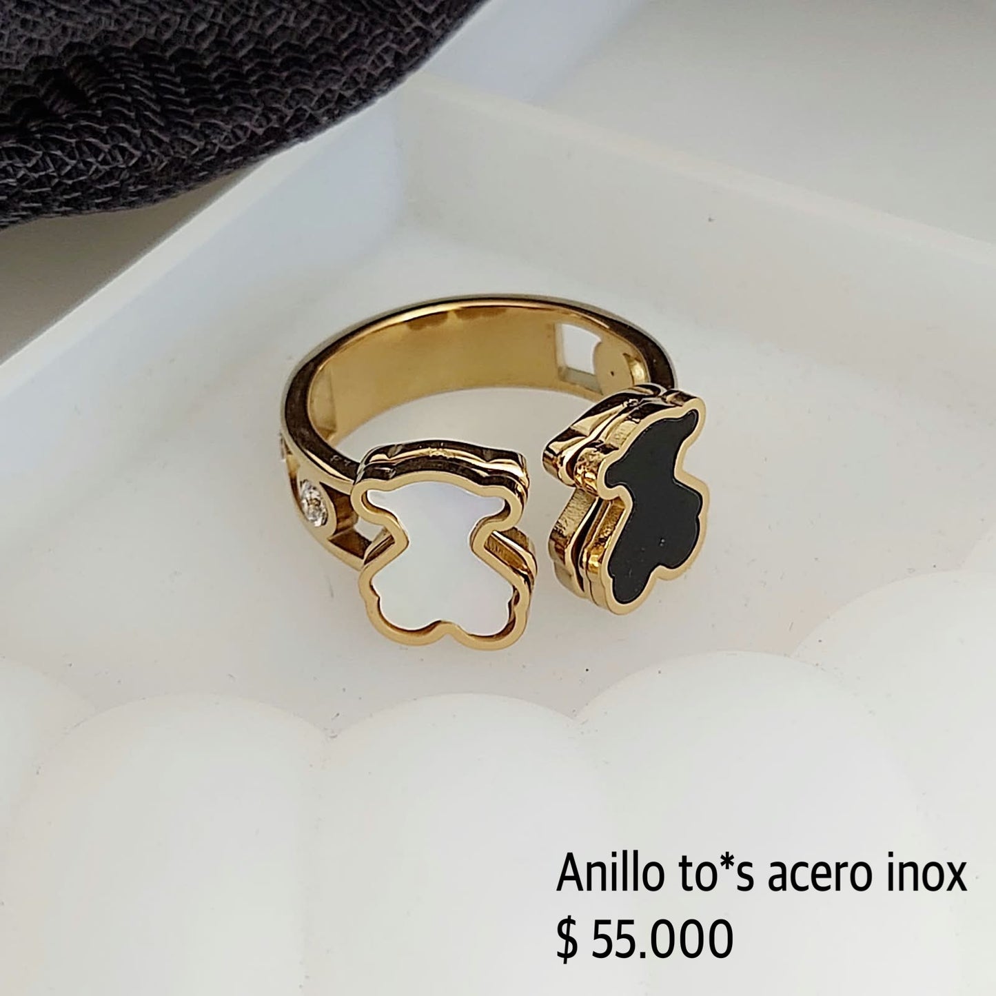 Anillo to*s acero inox