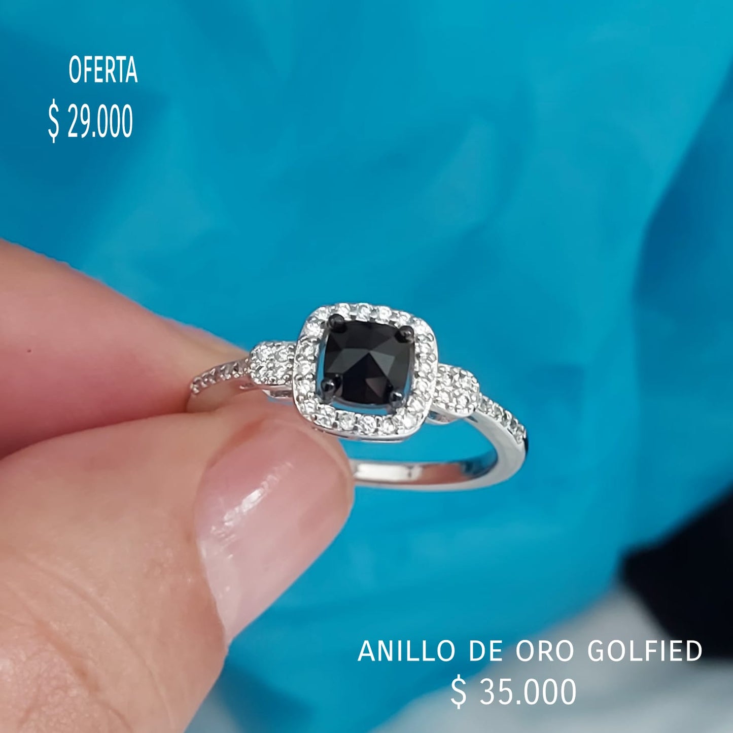 Anillo de oro golfield