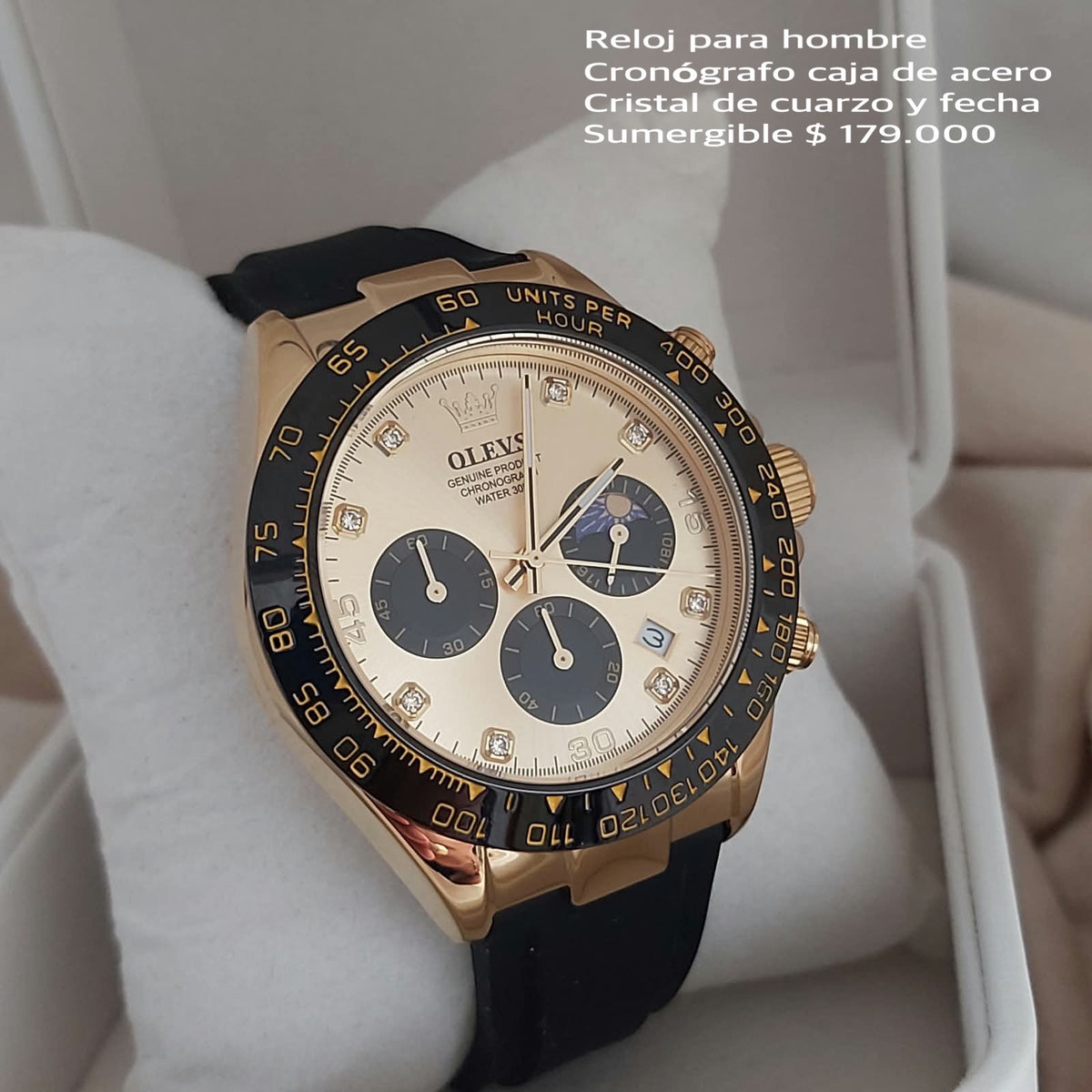 Reloj de lujo para hombre