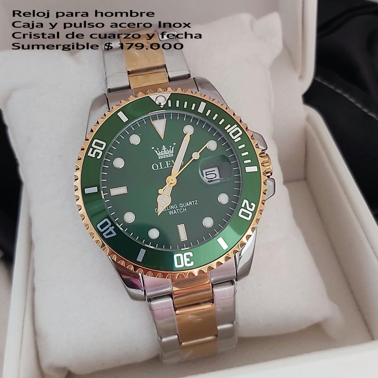 Reloj de lujo para hombre