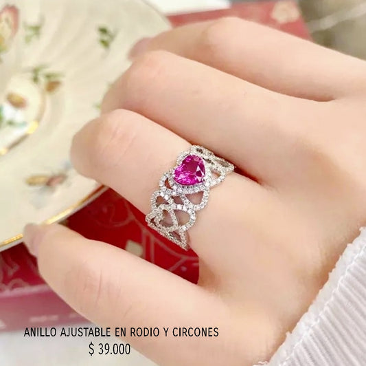 Anillo ajustable de oro golfield