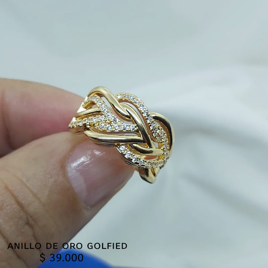 Anillo de oro golfield