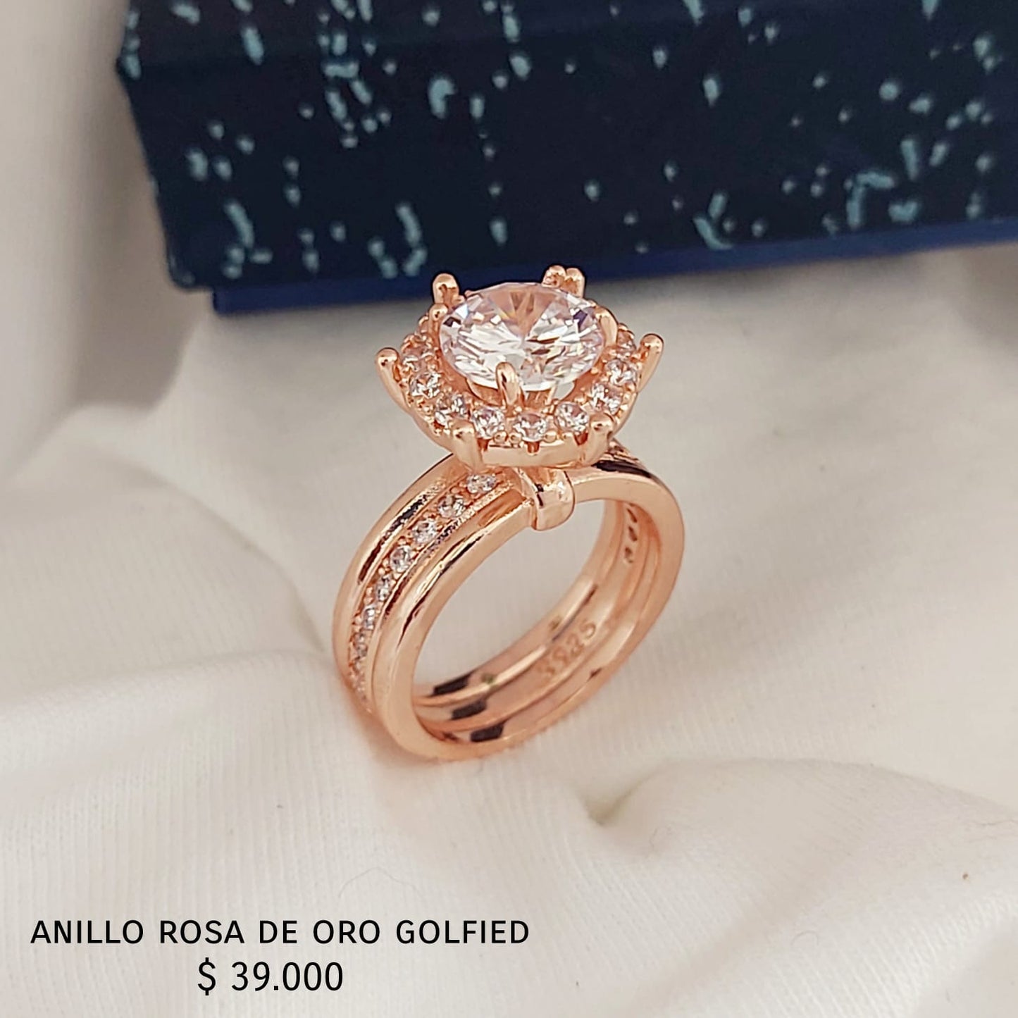 Anillo de oro golfield