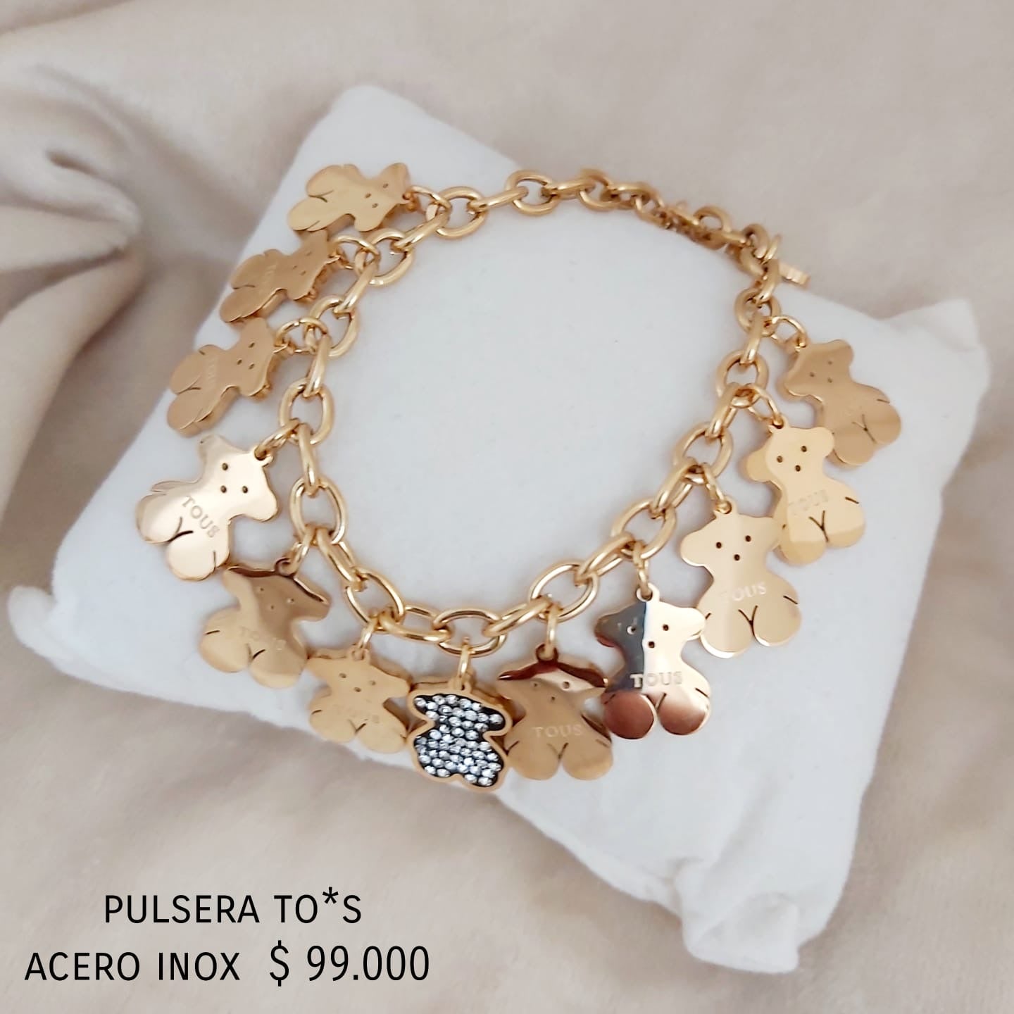 Pulsera to*s acero inox