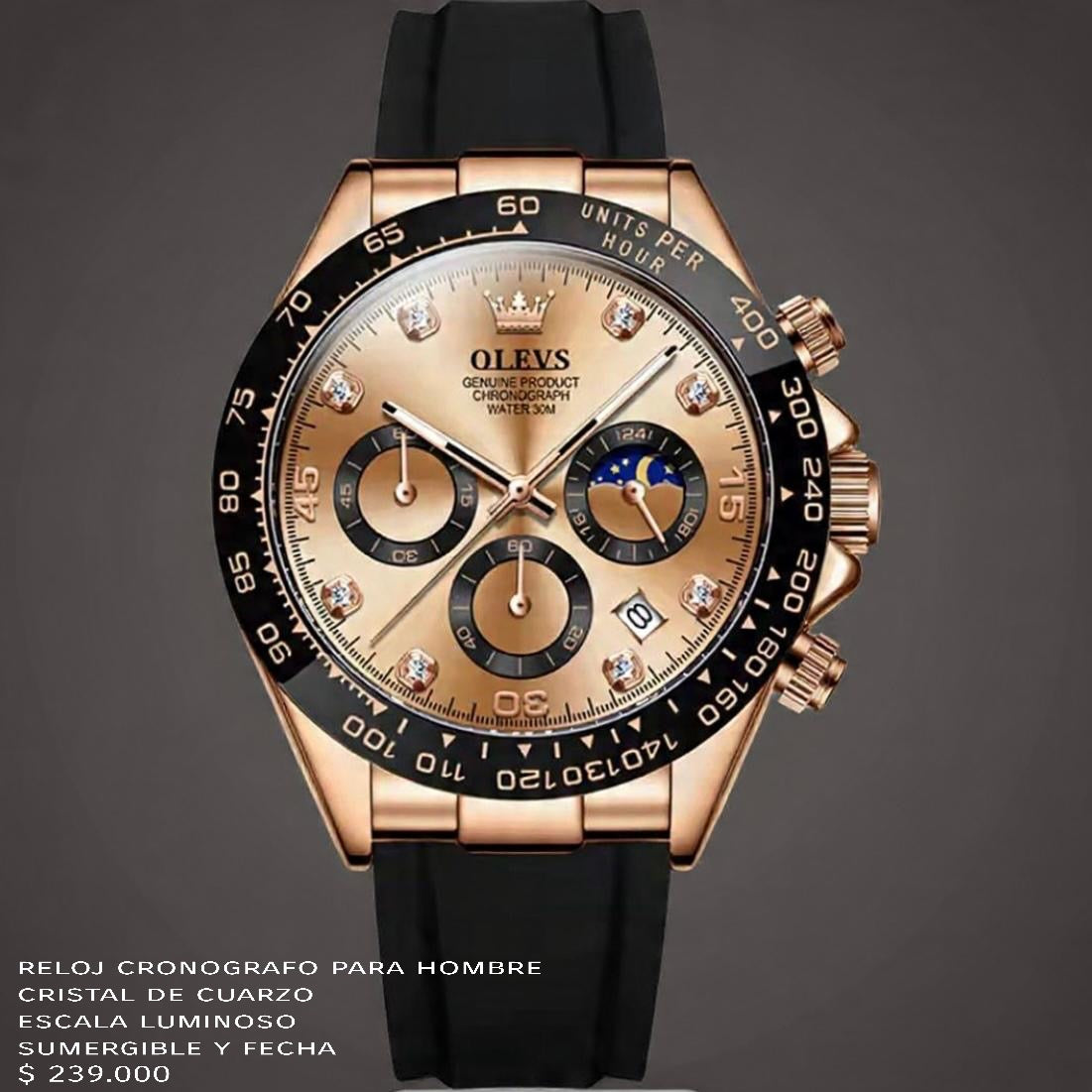 Reloj de Lujo para hombre