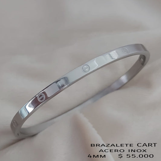 Brazalete CART 4mm acero inox