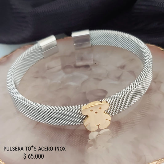 Pulsera to*s  acero inox