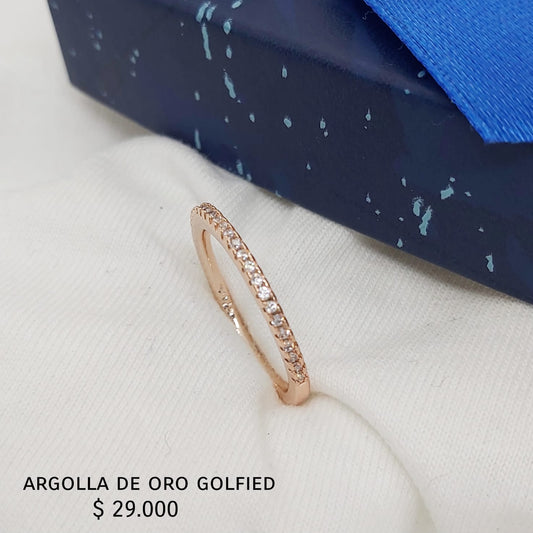 Anillo de oro golfield