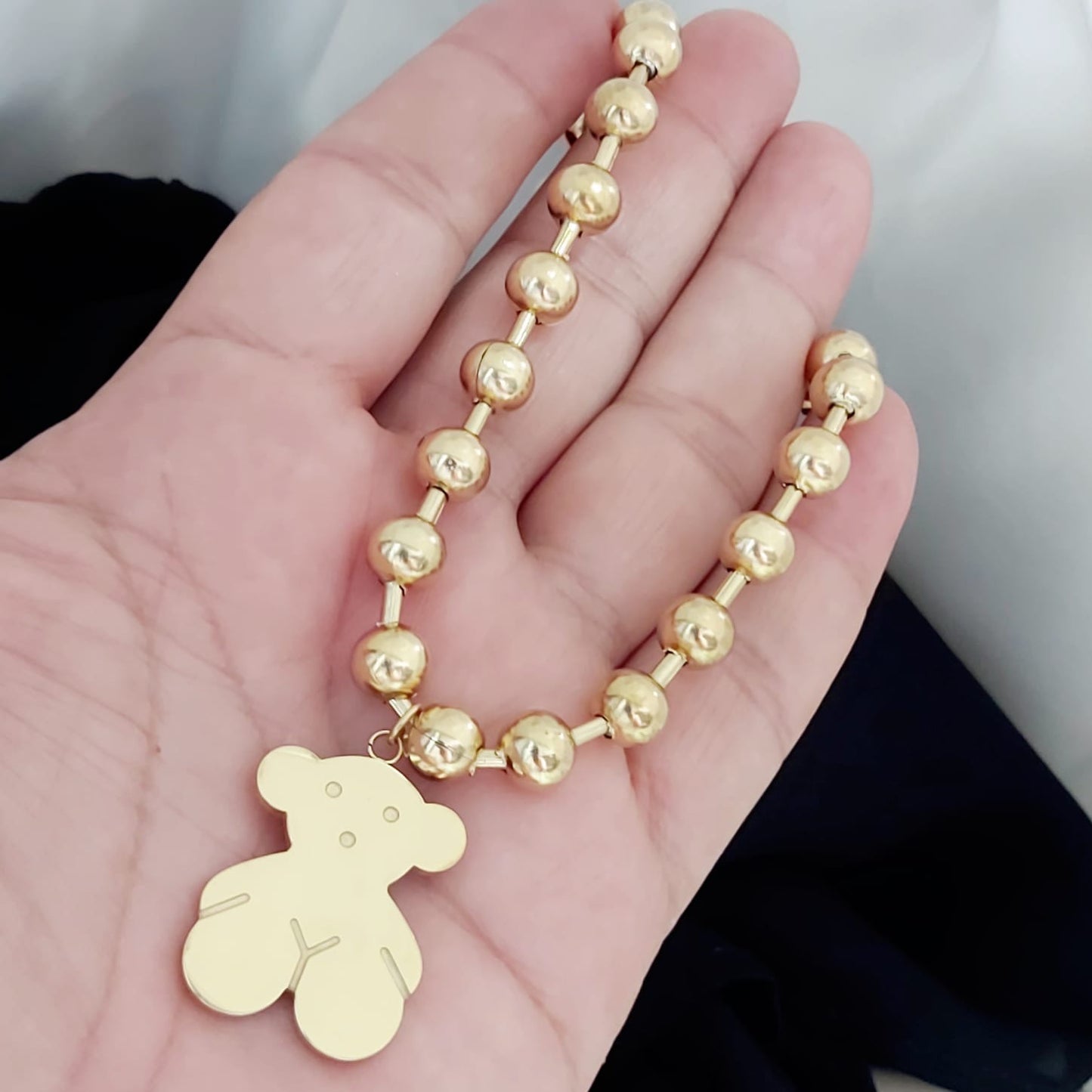 Set TO*S collar y aretes acero inox