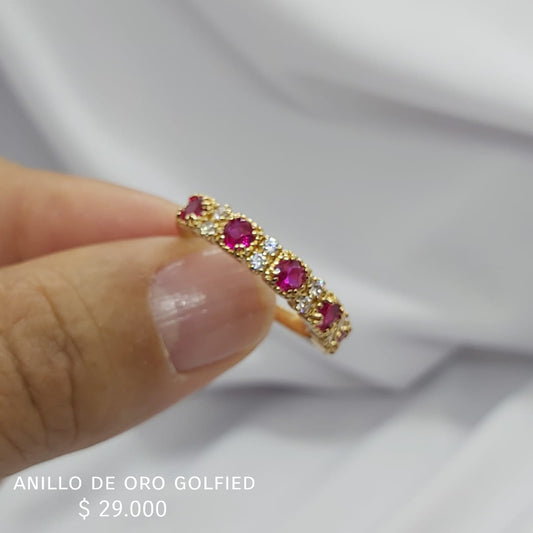 Anillo de oro golfield