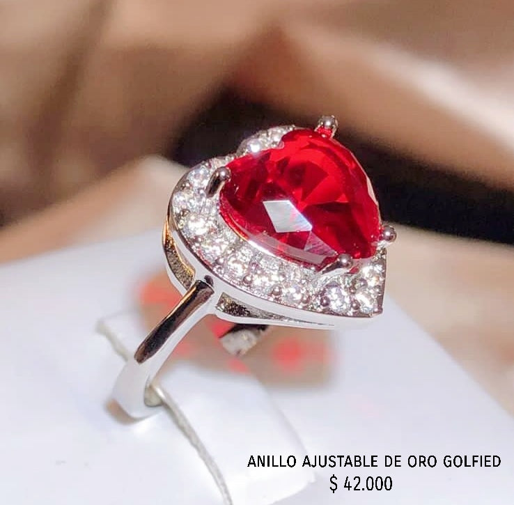 Anillo ajustable de oro golfield