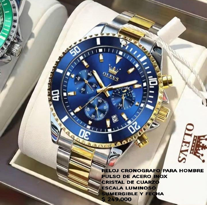 Reloj de lujo para hombre