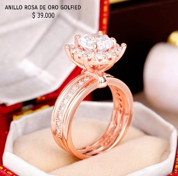 Anillo de oro golfield