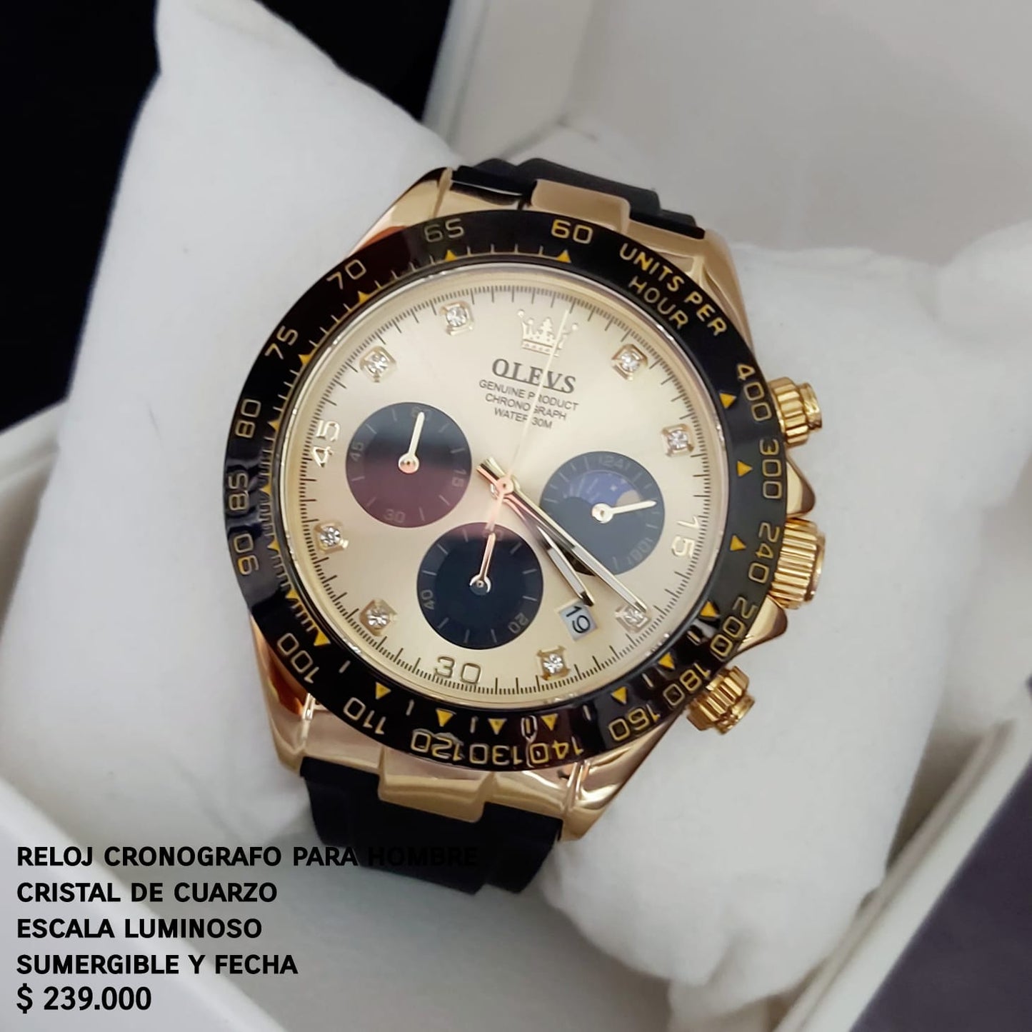 Reloj de lujo para hombre